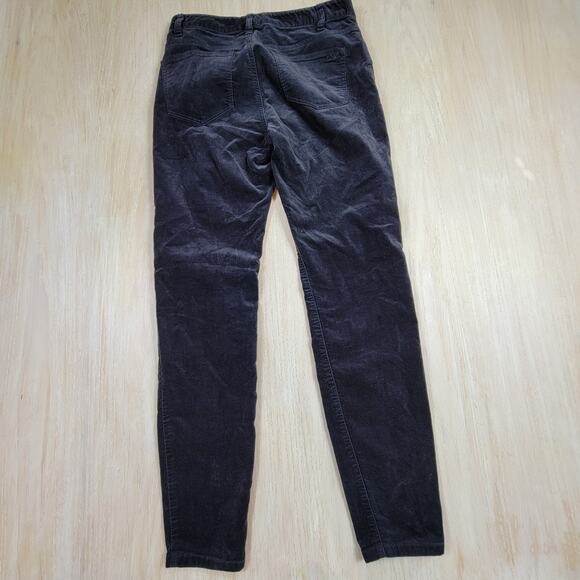 Vineyard Vines Velvet Corduroy High Rise Skinny Slim Fit Casual Trouser Pants 2 - Picture 5 of 11